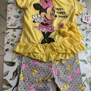 Disney Junior mini mouse two piece set outfit